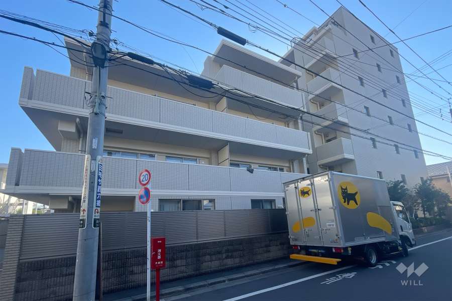 イニシア大田六郷の外観（北西側から）　