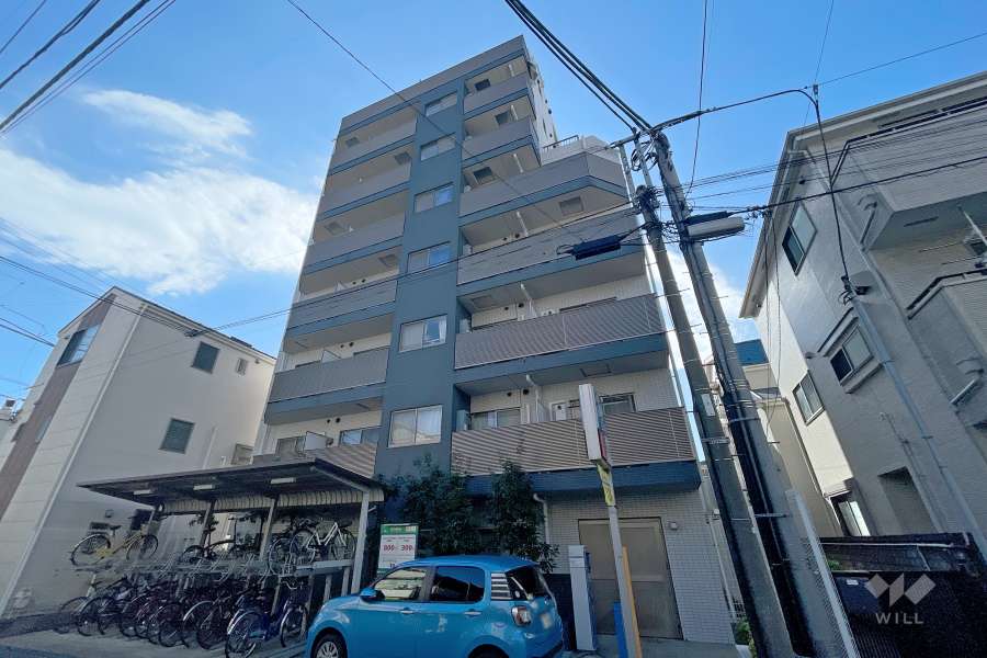 グランドコンシェルジュ蒲田イーストの外観(北西側から)