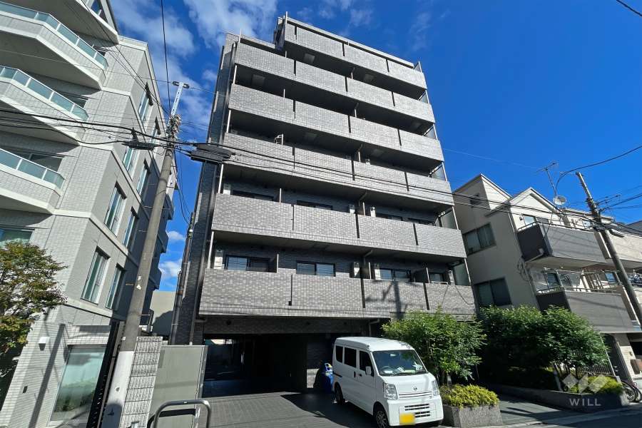 ルーブル蒲田南六番館の外観（南西側から）