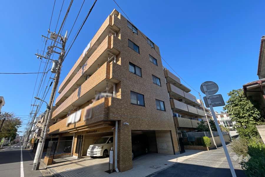 ライオンズマンション大鳥居の外観（南東側から）