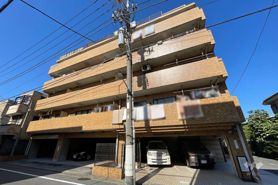 ライオンズマンション大鳥居の外観（南東側から）　