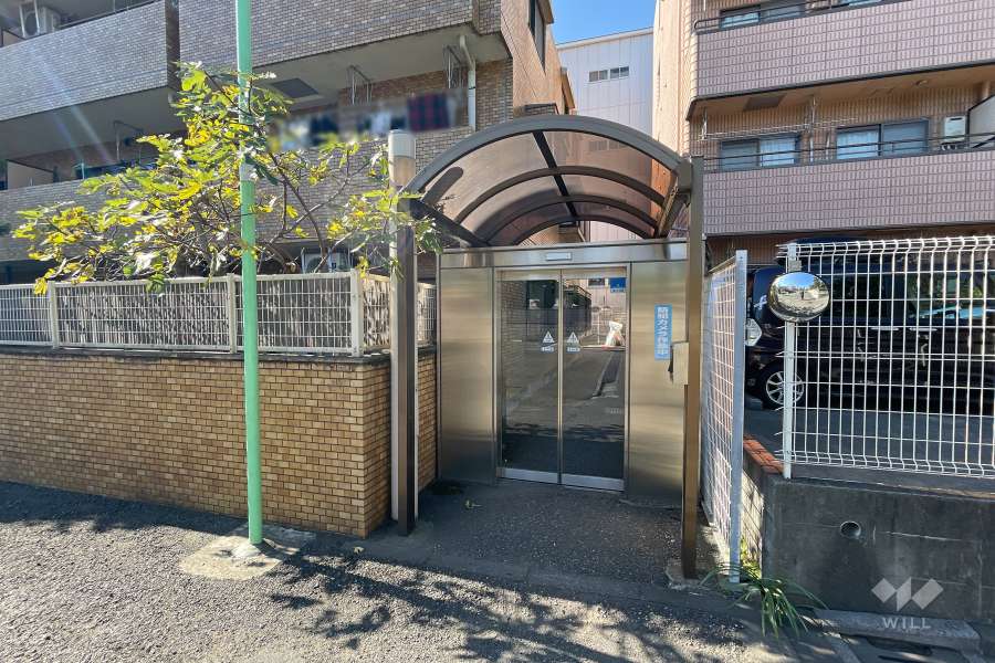 駐輪場の出入り口