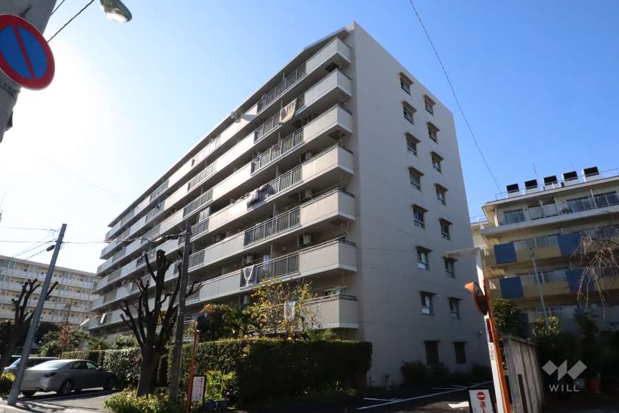 西糀谷サンハイツの外観（北東側から）