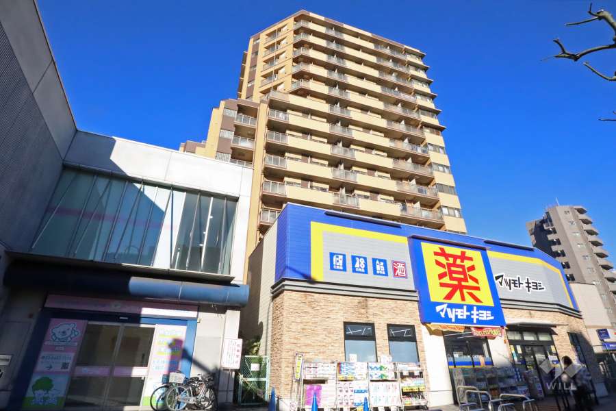 アルシオンエアポートタワーの外観（南西側から）