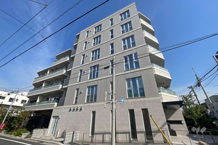 ライオンズ蒲田レジデンスの外観（南西側から）