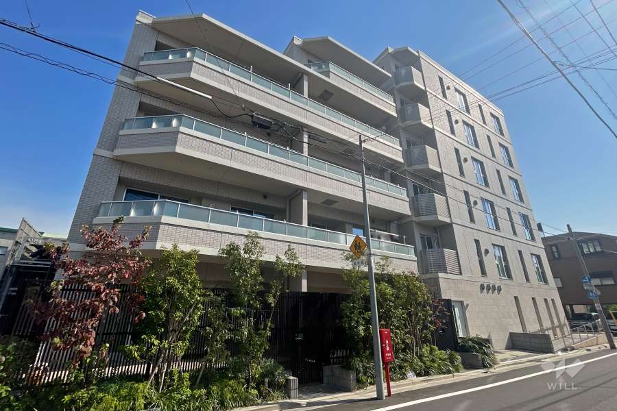 ライオンズ蒲田レジデンスの外観（西側から）