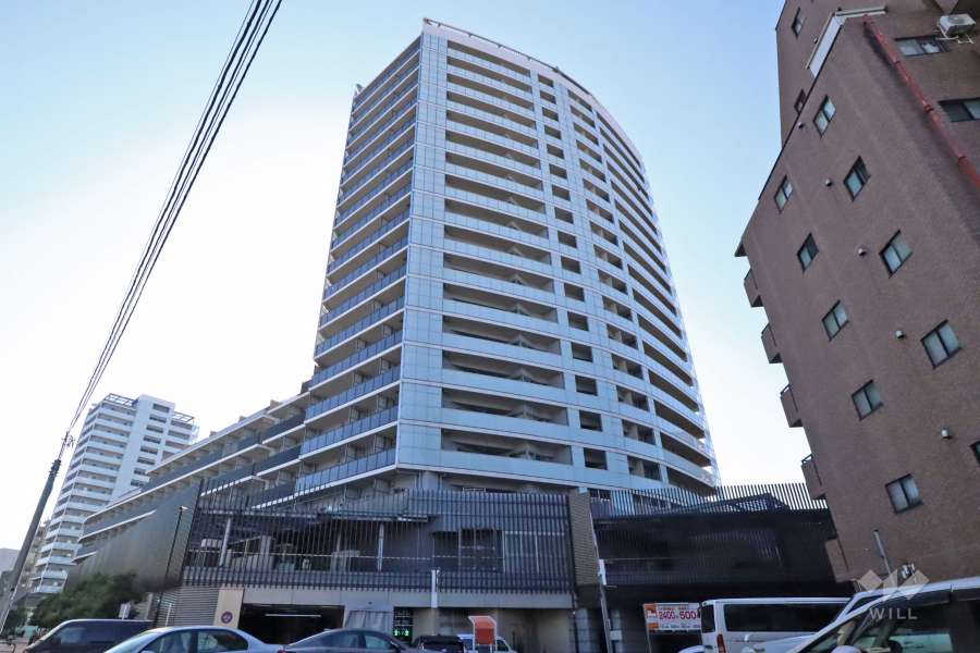 ステーションツインタワーズ糀谷フロントウエストの外観（北側から）