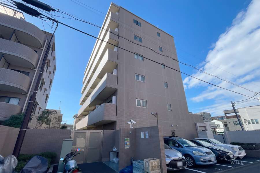 クリオ蒲田2の外観（北東側から）