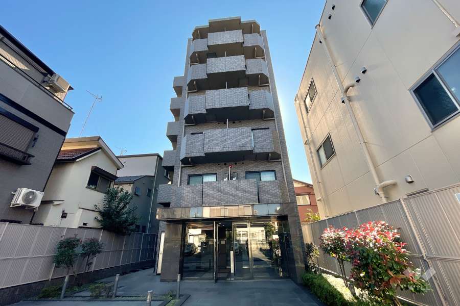 ルーブル大鳥居弐番館の外観（北側から）