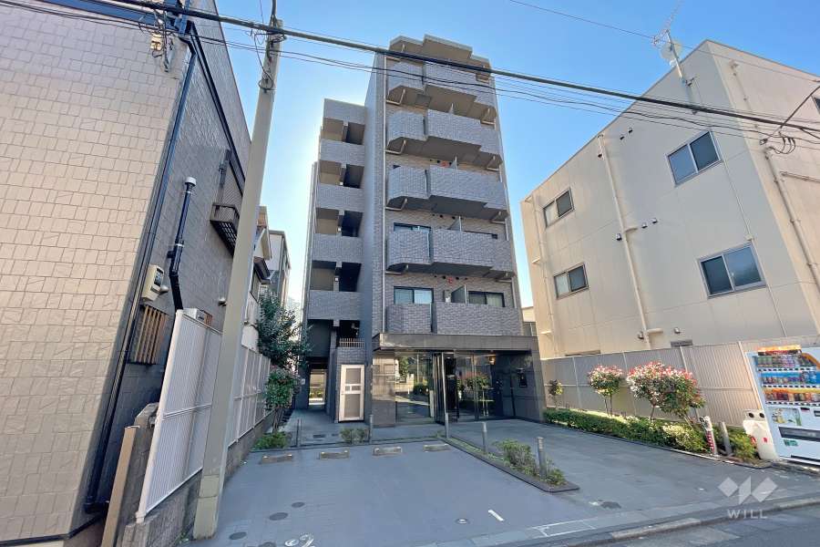 ルーブル大鳥居弐番館の外観（北東側から）