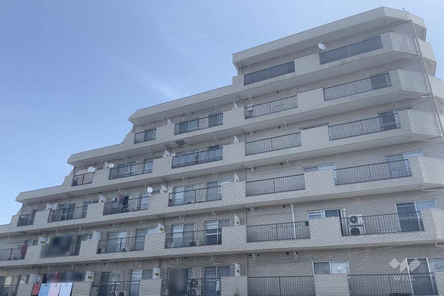 エンゼルハイム石川台の外観（西側から）