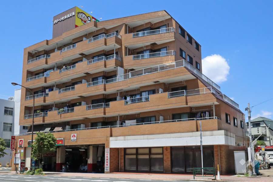 グリーンヒル洗足池の外観（北東側から）