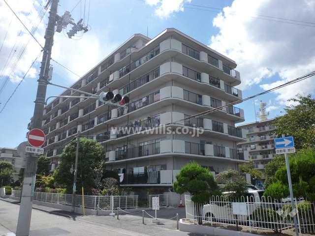 武庫川ニュースカイハイツの外観（北東側から）