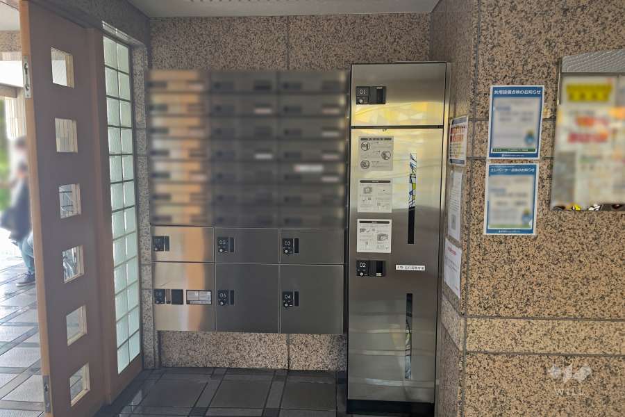 宅配ボックスと共用ポスト