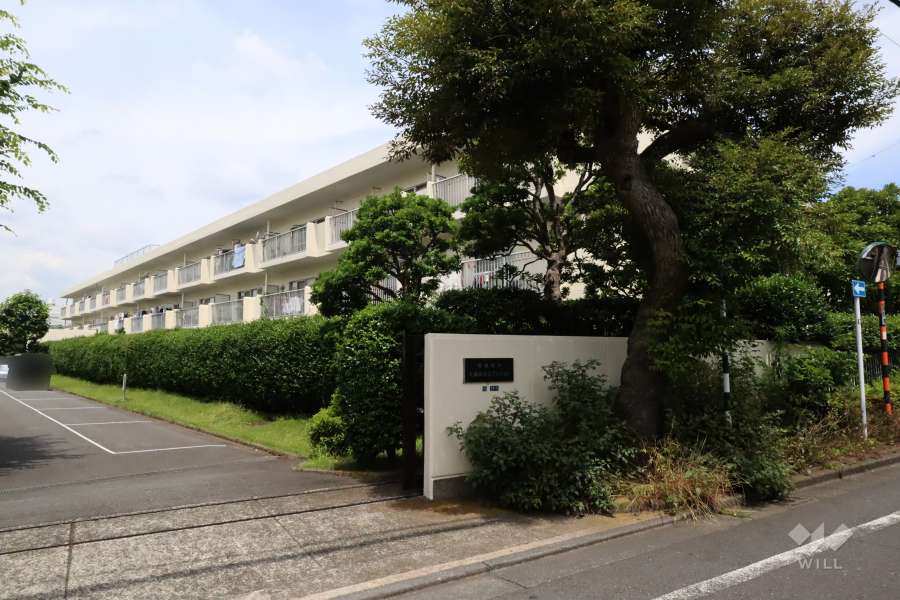 日商岩井大岡山第2マンションの外観(北東側から)