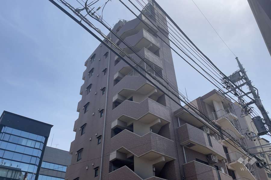 エクシム雪谷大塚の外観（北西側から）