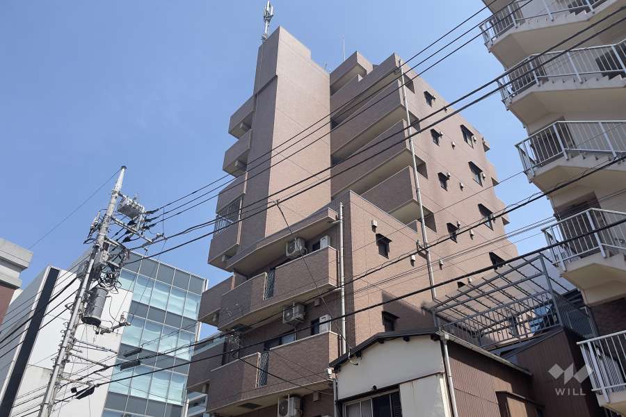 エクシム雪谷大塚の外観（南西側から）