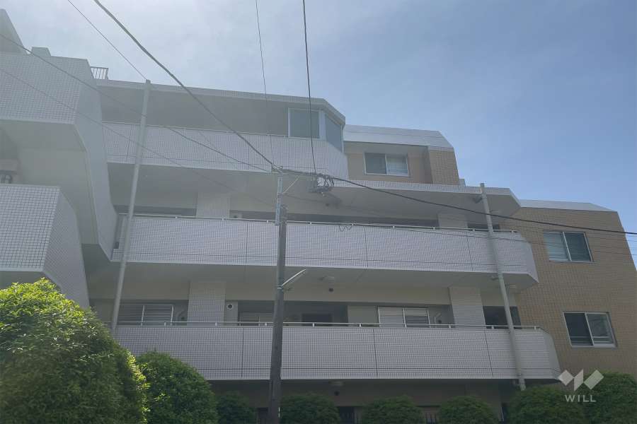 パークホームズ雪谷ステーションアリーナの外観（北東側から）