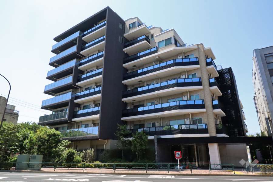 ライオンズ雪が谷大塚レジデンスの外観(南東側から)