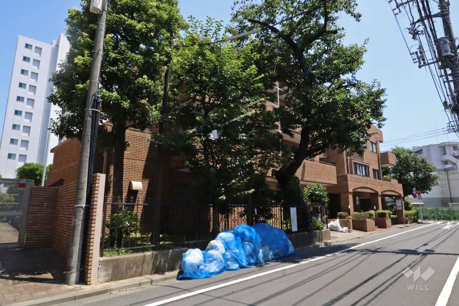 スターロワイヤル雪谷の外観（北西側から）