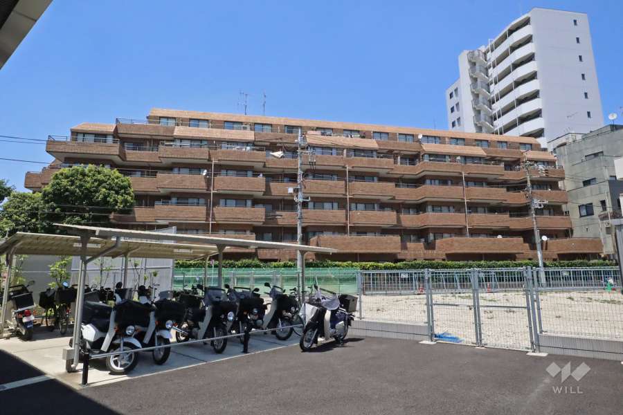 スターロワイヤル雪谷の外観（南側から）