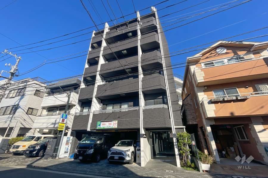 ステージファースト池上西アジールコートの外観（南側から）