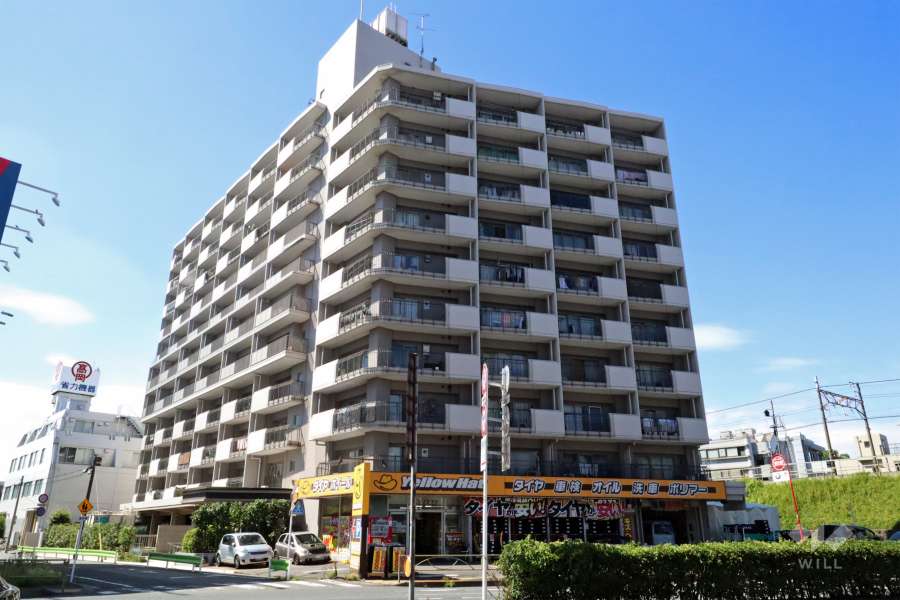 千鳥町アーバンドエルの外観（南東側から）