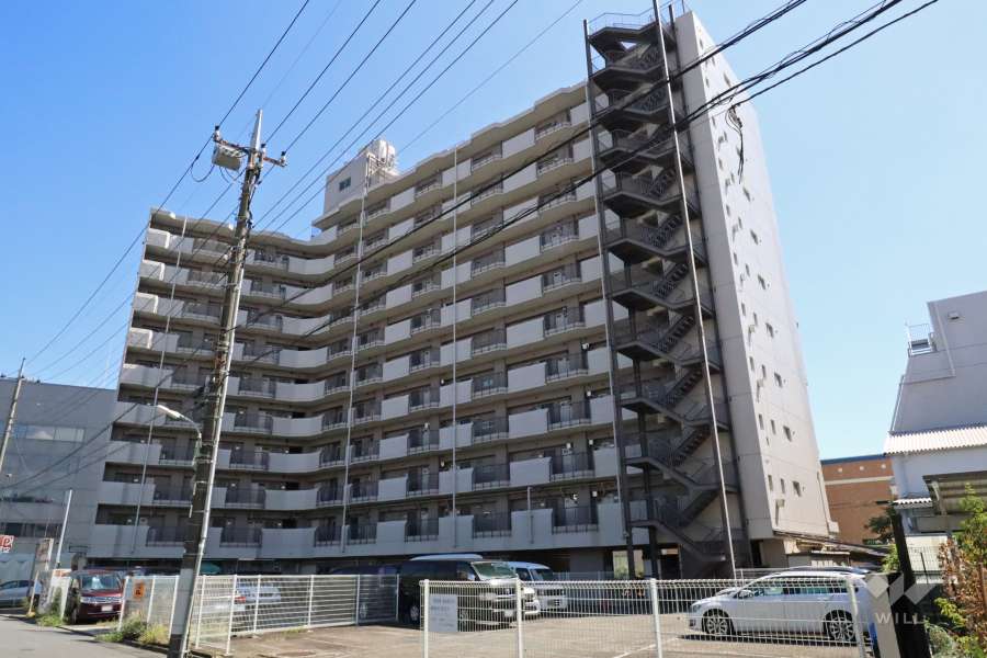 千鳥町アーバンドエルの外観（北西側から）