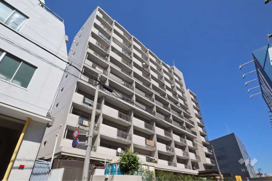 千鳥町アーバンドエルの外観（南西側から）