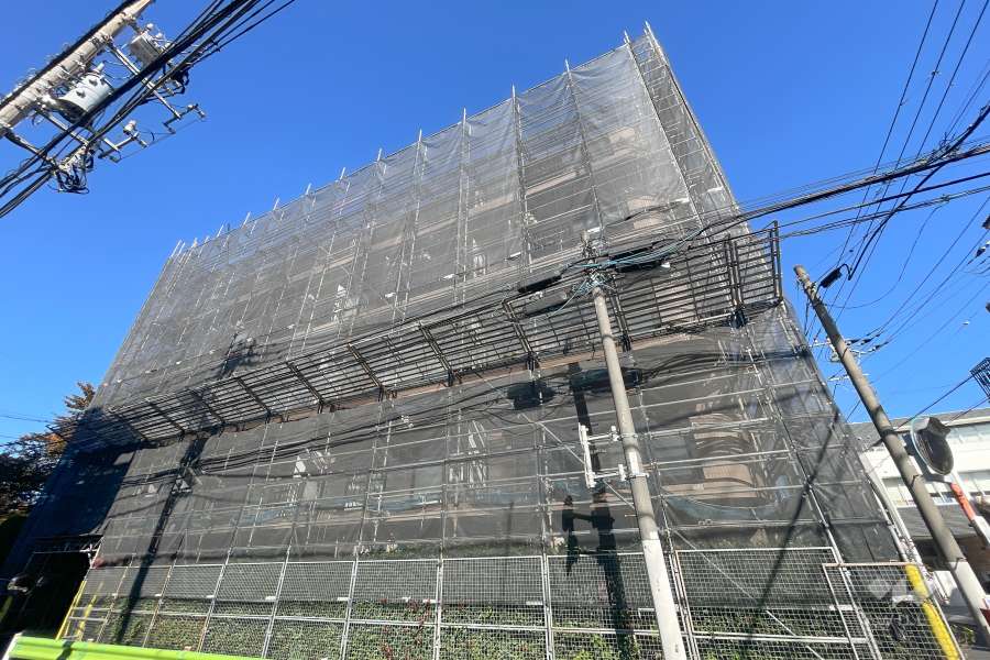 マイキャッスル千鳥町の外観（南東側から）