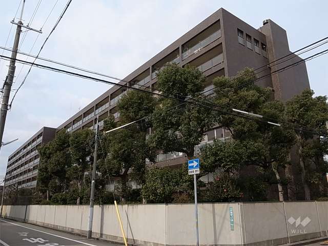 メゾン甲子園の外観（南東側から）　南棟