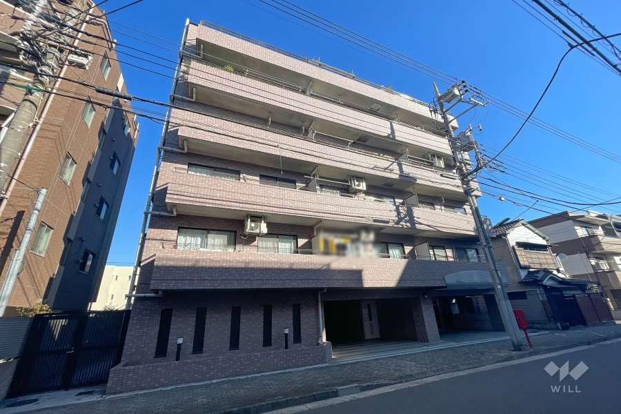 ロイヤルパレス千鳥町の外観（南西側から）