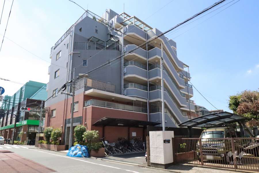 センチュリープラチナマンション千鳥町の外観(北東側から)