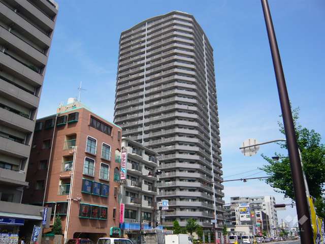 ファインビュー西宮の外観(南西側から）