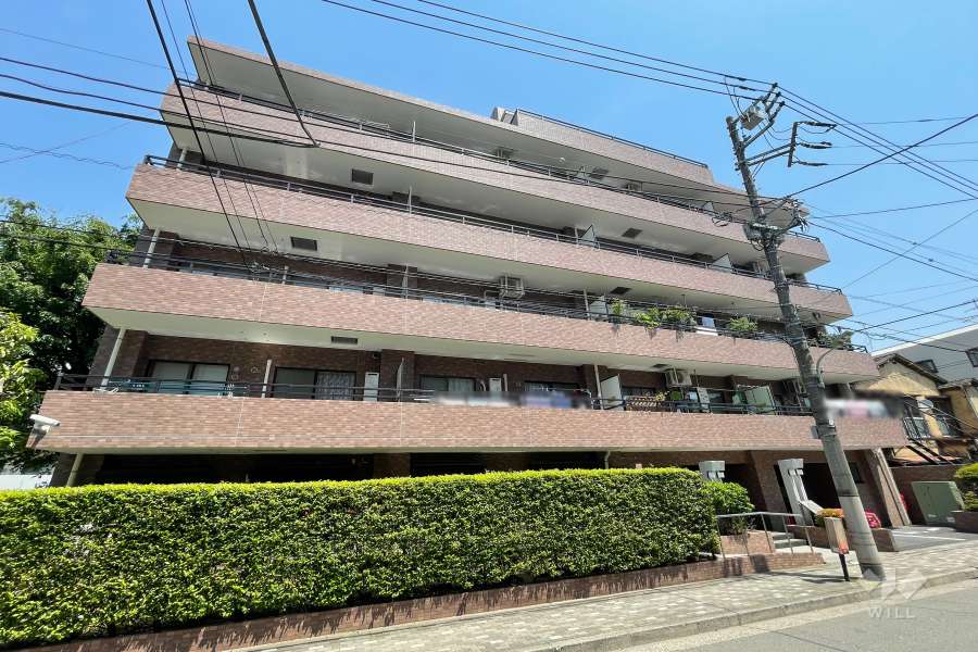 アスティオス千鳥町の外観（南西側から）