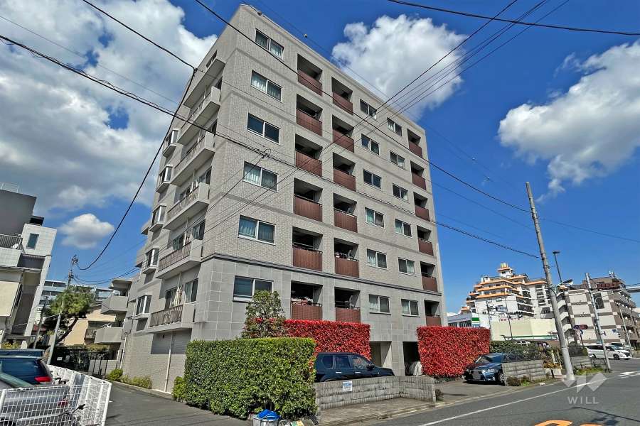 レフィーズ千鳥町の外観(南西側から)