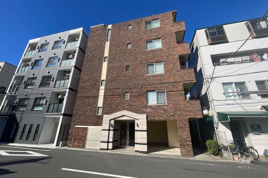 シンシティー多摩川の外観（南東側から）