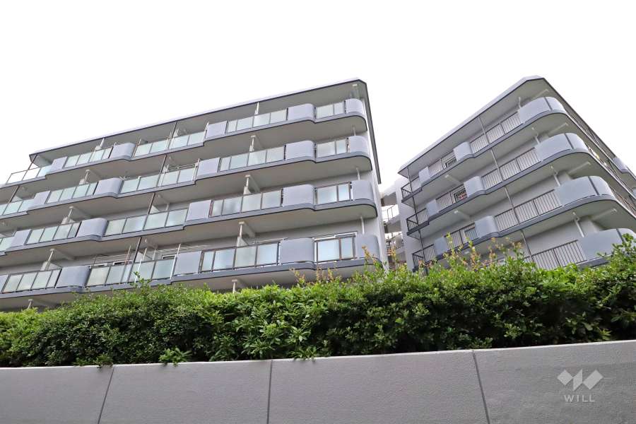 新多摩川スカイハイツの外観（南東側から）