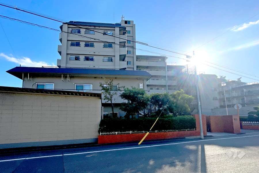 NICハイム多摩川の外観（北東側から）