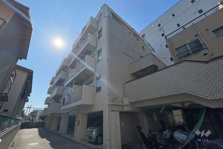 エンゼルハイム多摩川の外観（北東側から）