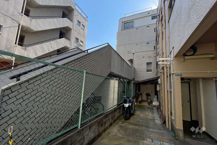 エンゼルハイム多摩川の外観（北西側から）