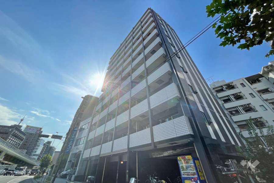 ジーベック平和島の外観（北東側から）　