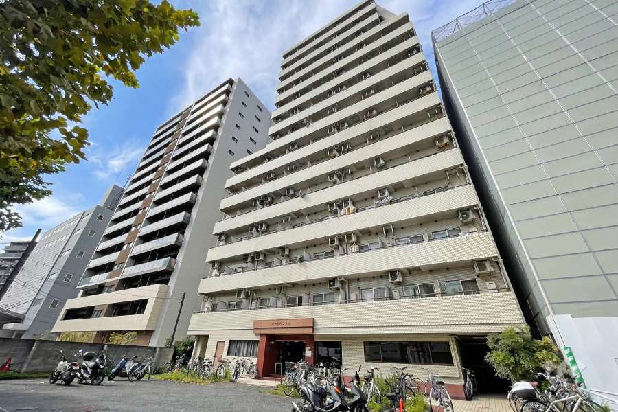 エンゼルイン大森の外観（北東側から）