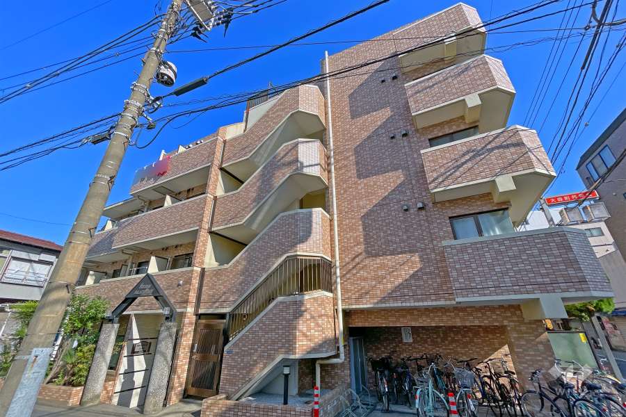 日神パレステージ大森第2の外観（南西側から）