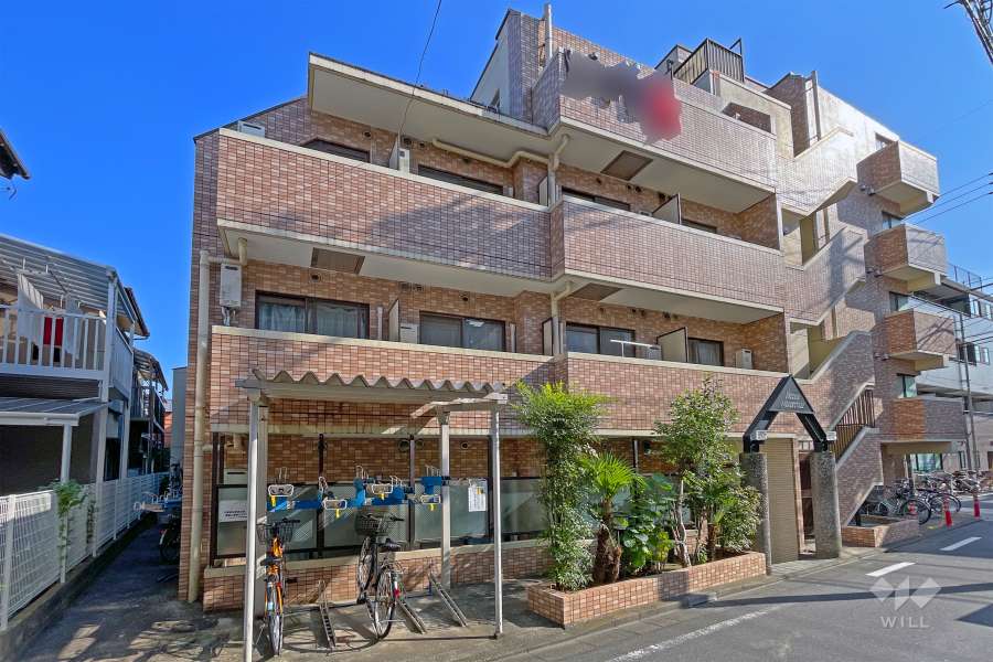 日神パレステージ大森第2の外観（北西側から）