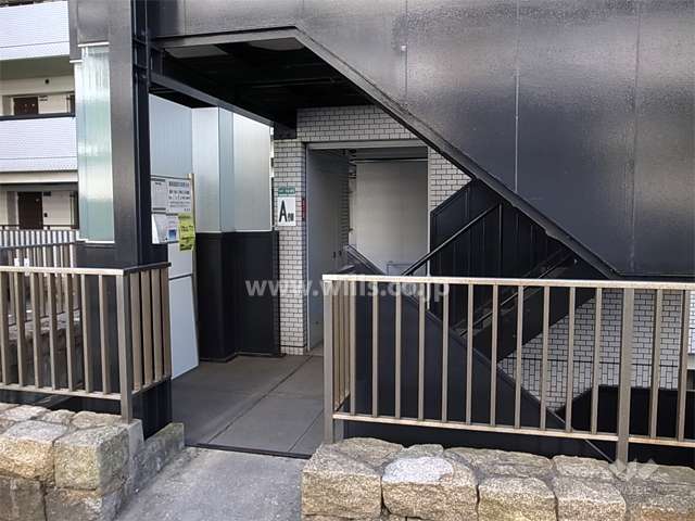 A棟の住戸入り口
