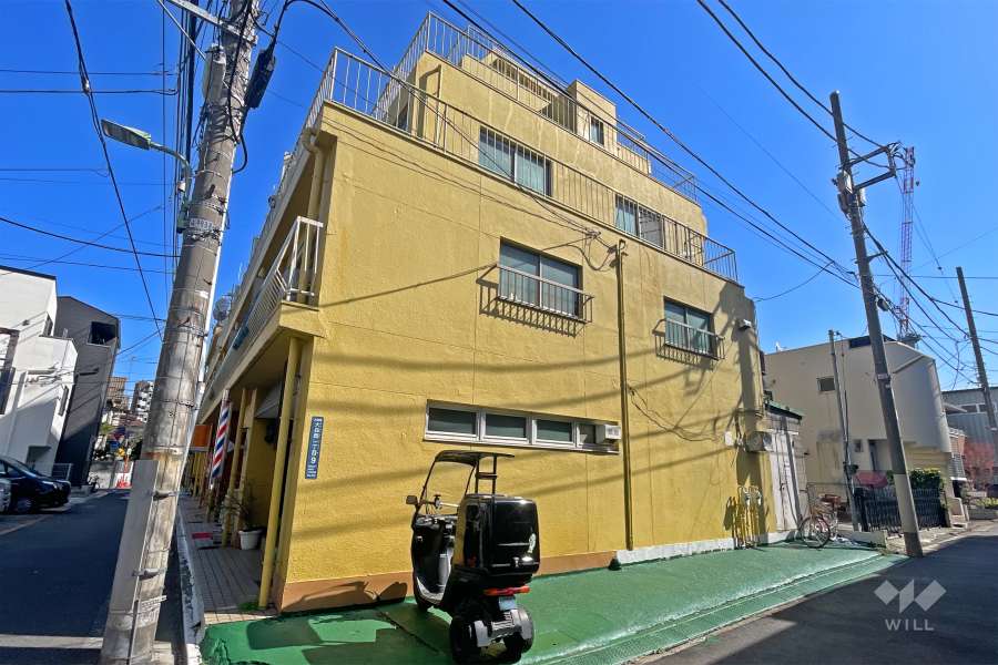 第三丸久コーポの外観（南西側から）