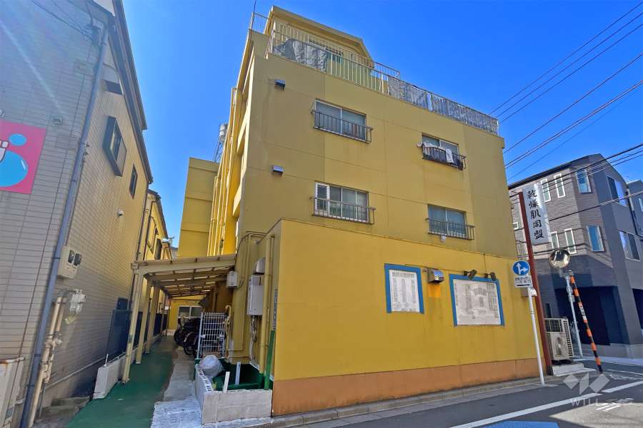 第三丸久コーポの外観（北東側から）