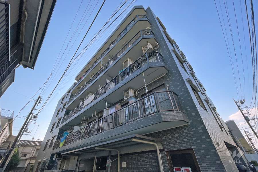 ステージ大森弐番館の外観（北東側から）