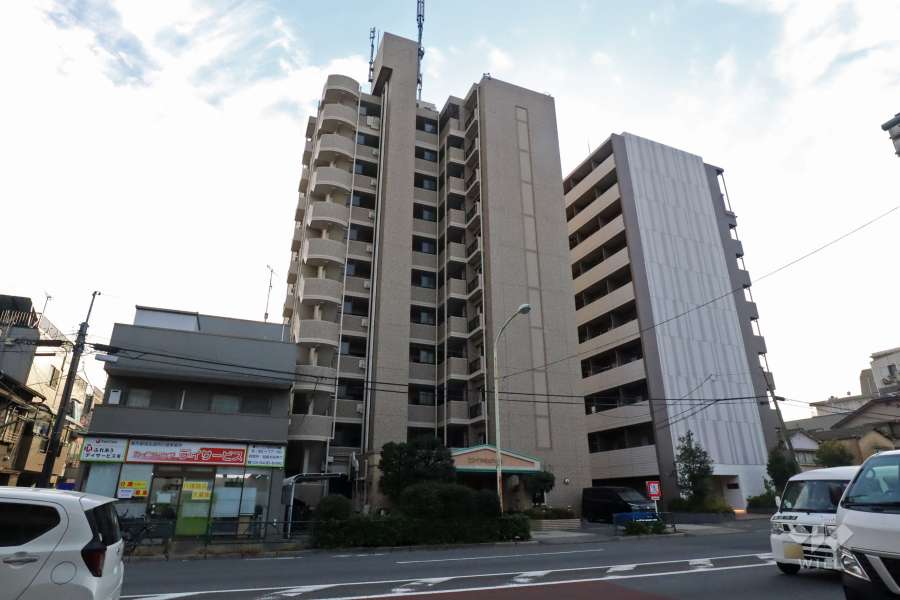 エンゼルピュア大森の外観(北東側から)